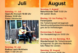 Jahresprogramm 2026